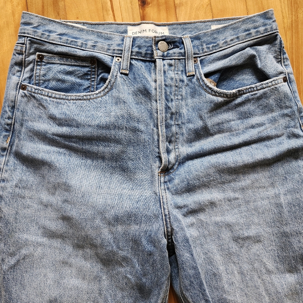 Denim forum high rise loose jeans 29L